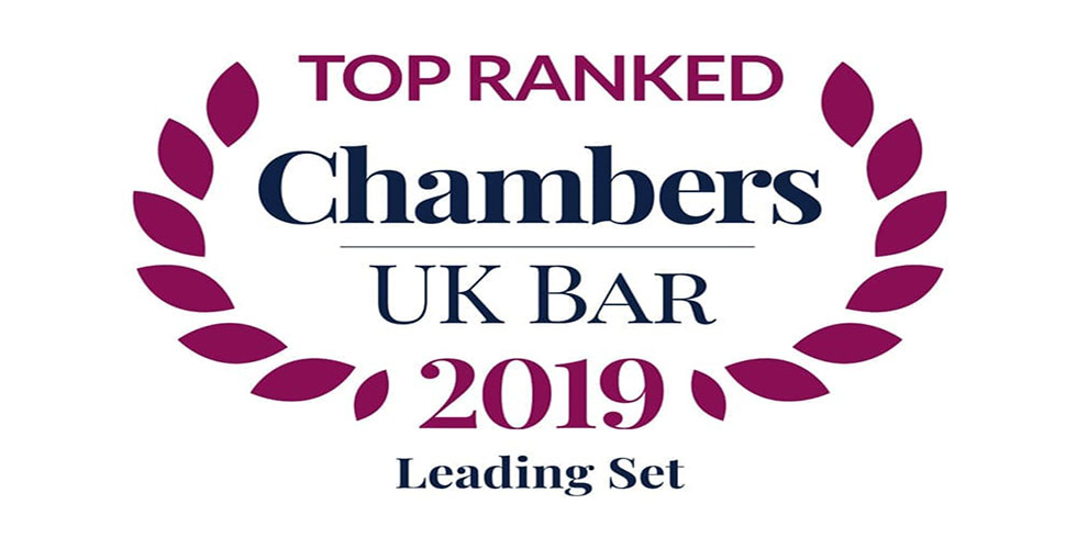 Chambers UK Bar Leading Set Logo 2019