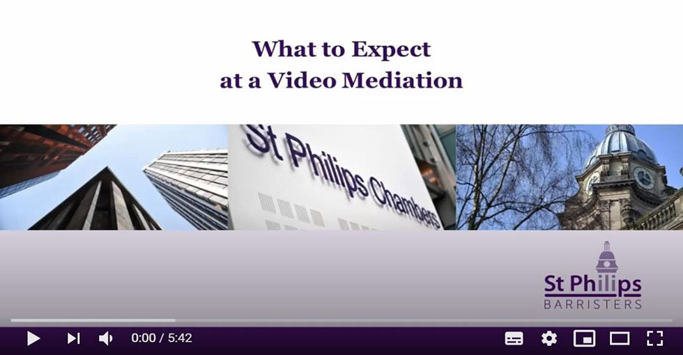 What to expect at a video mediation