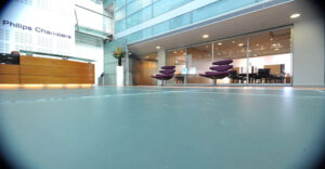 St Philips Chambers' reception