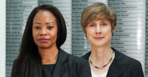 Naomi Candlin and Davinia Riley