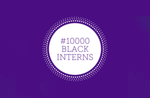 10000 Black Interns Logo
