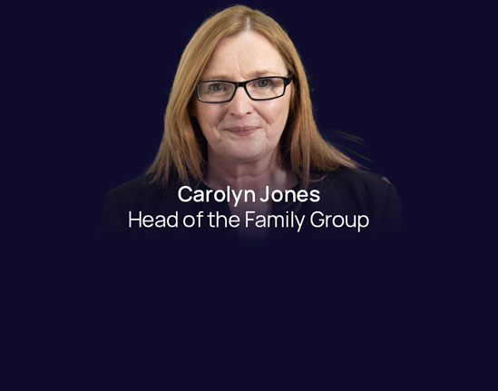 Carolyn Jones - Head of Family Group