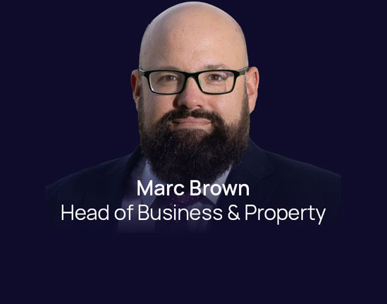 Marc Brown - Head of Business and Property