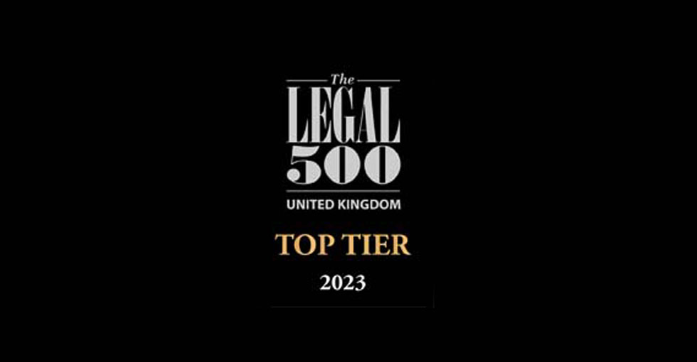 Top Tier Set Legal 500