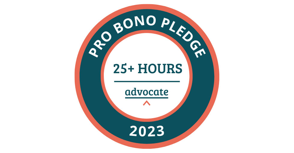 Pro bono pledge
