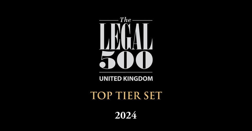 Legal 500 Rankings Top Tier Set