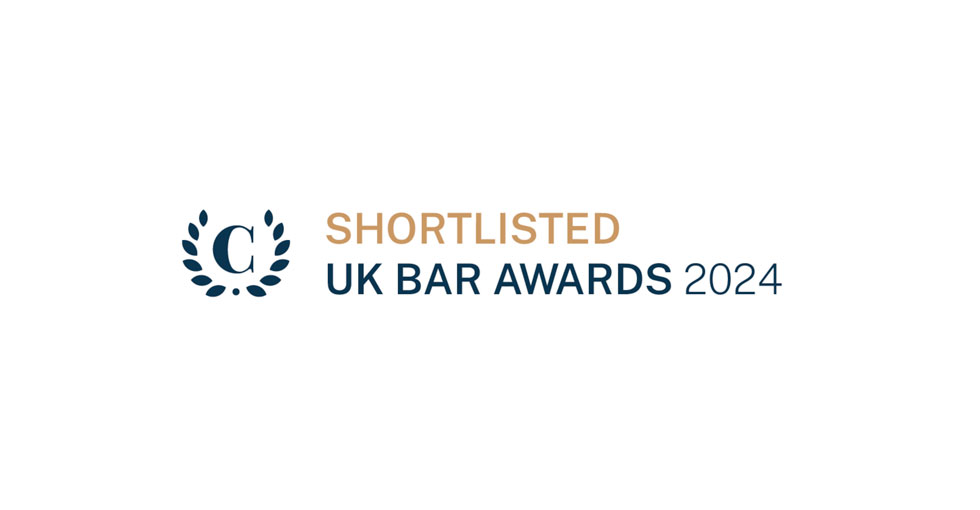 Shortlisted UK Bar Awards 2024