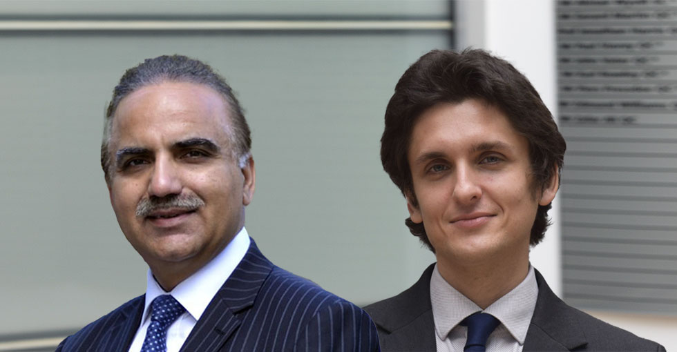 Mirza Ahmed and Felix Levay