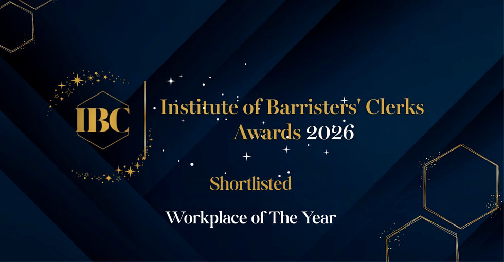 Institute of Barristers Awards - shortlisting