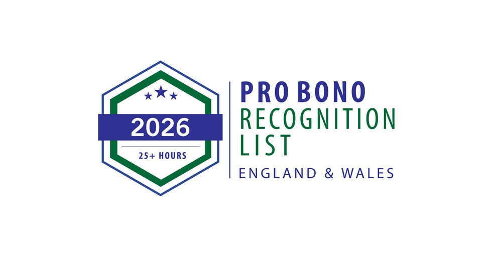 Pro Bono Recognition List 2026